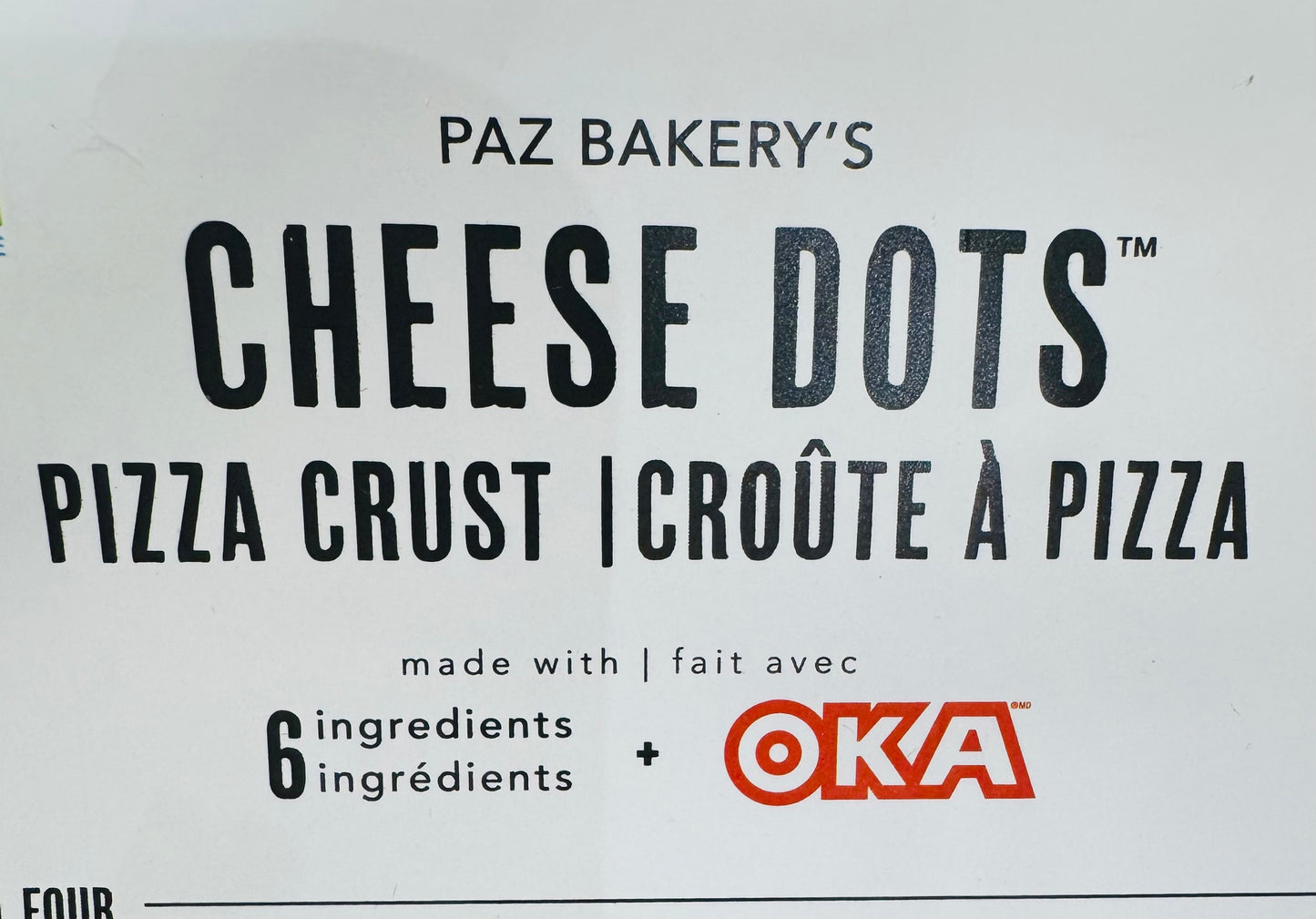 Cheese Dots pizza Crust- 2pcs