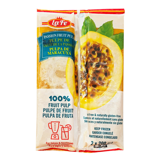 Polpa Pura de Maracujá Congelada