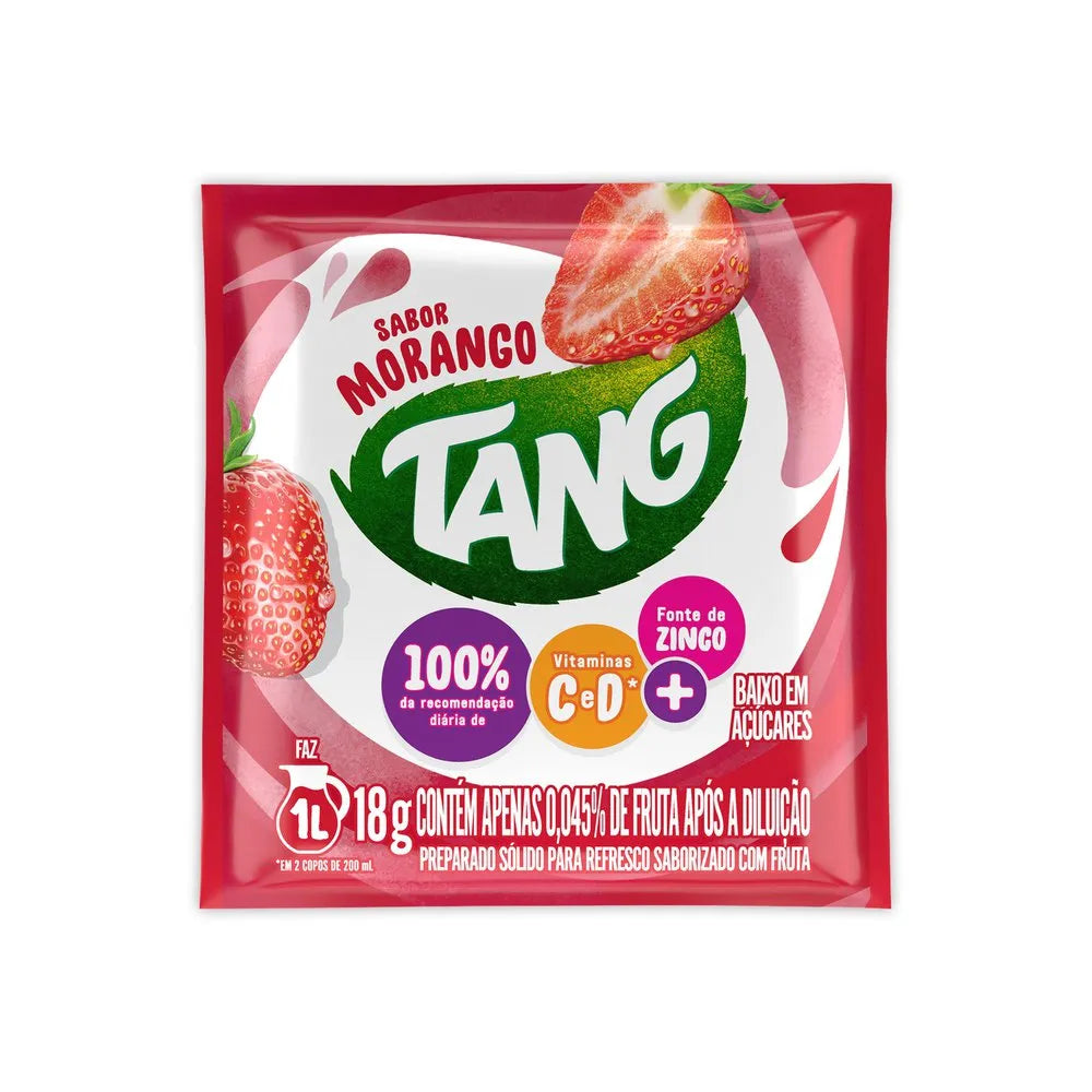 Suco em Pó Tang Morango