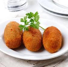 Croquete de Carne(Frito e Congelado)- Casa Manioca