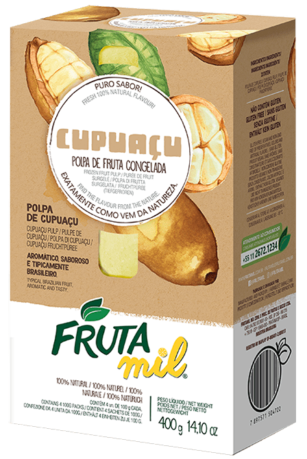 Polpa Pura Congelada Cupuaçu 400g