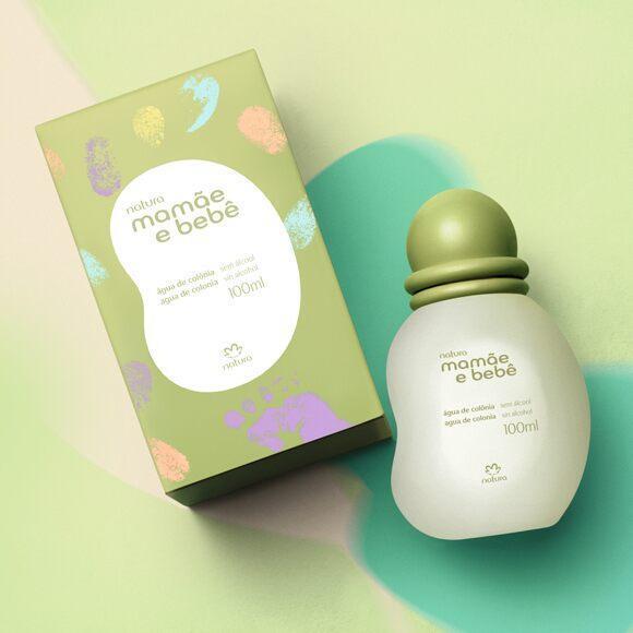 NATURA Fragrance Baby MAMÃE E BEBÊ Agua De Colonia Cologne Water