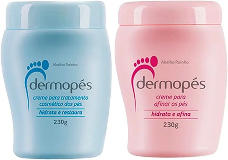 Dermopés Creme Para Tratamento Cosmético Dos Pés(Kit c/2)