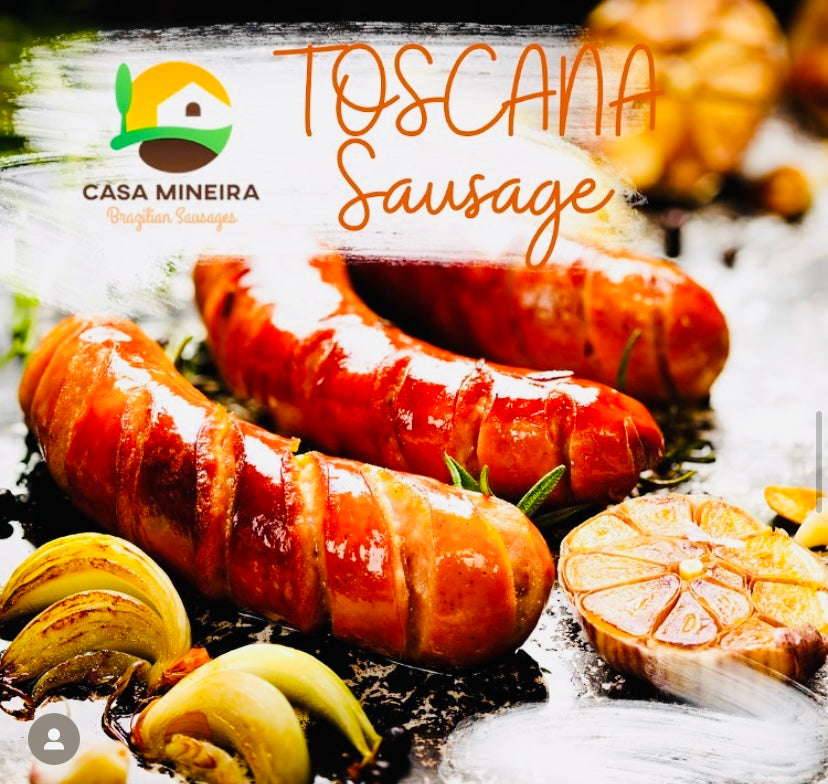 Linguica Toscana Casa Mineira 500g