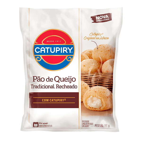 Catupiry Pao de Queijo recheado-