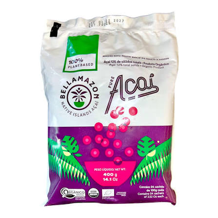 Organic Açaí Pulp 400g