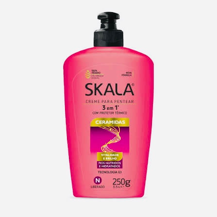 Skala Creme para pentear 3 em 1