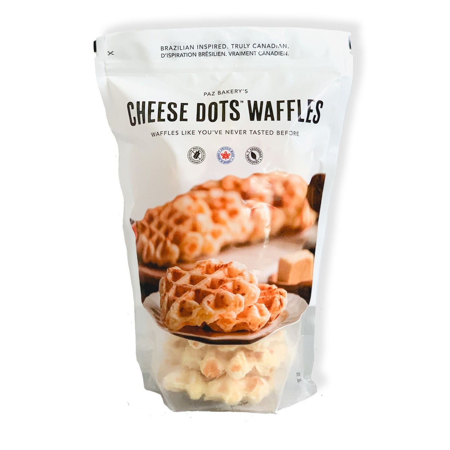 Pao de Queijo em Waffle