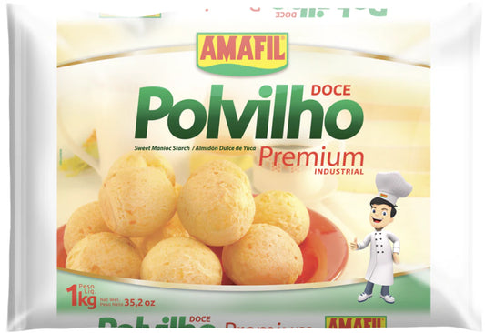 Polvilho Premium Doce e Azedo- Amafil 1Kg