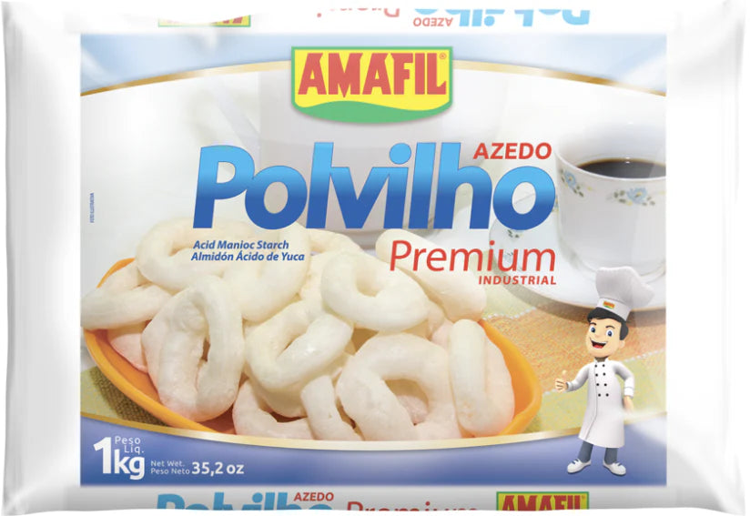 Polvilho Premium Doce e Azedo- Amafil 1Kg