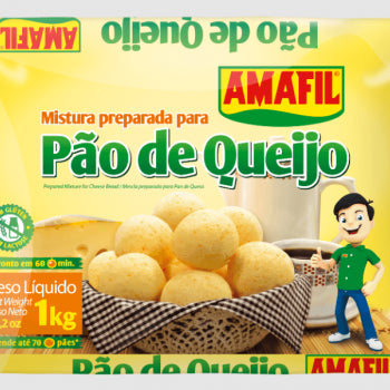 Mistura preparada para Pao de queijo-Amafil - 1Kg