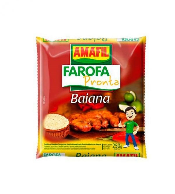 Farofa temperada Baiana-Amafil